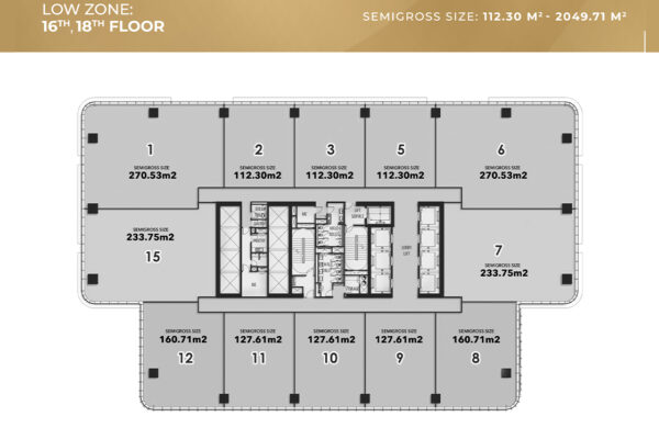 web 16 18 floor - layout office juli 2024_