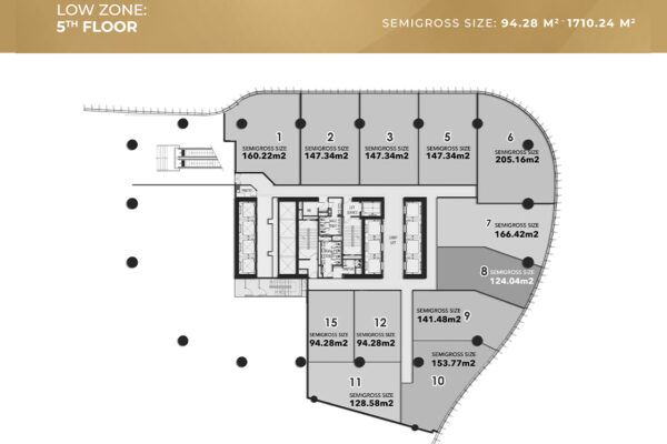 web 5 floor - layout office juli 2024_