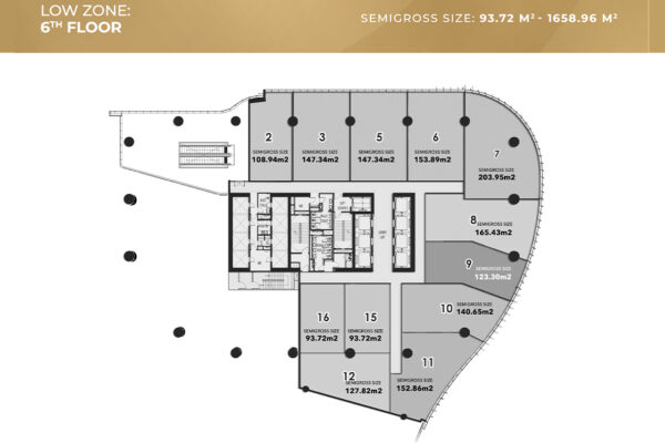 web 6 floor - layout office juli 2024_