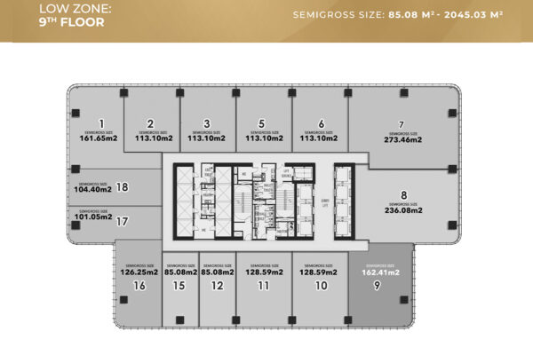 web 9 floor - layout office juli 2024_